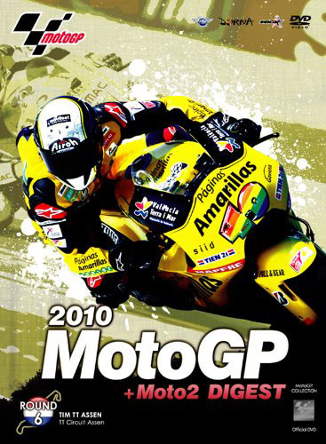 2010MotoGP＋Moto2 公式DVD R-6 オランダGP